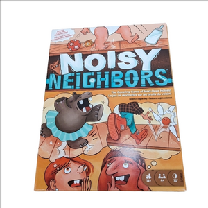 Mattel Games Noisy Neighbors Fun Family Game, Charades-Style Guessing Game
